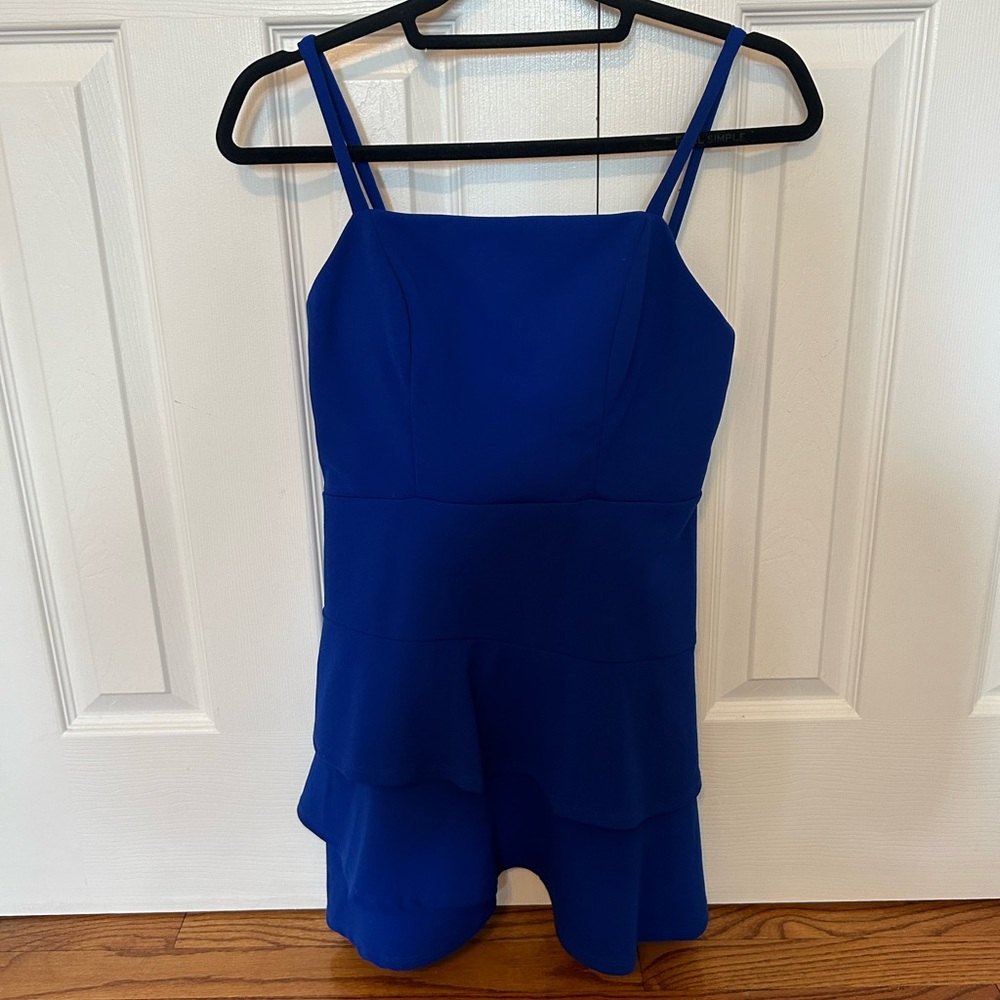 Blue dress